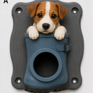 Jack Russell Terrier EV Cable Holder – Wellington Boot
