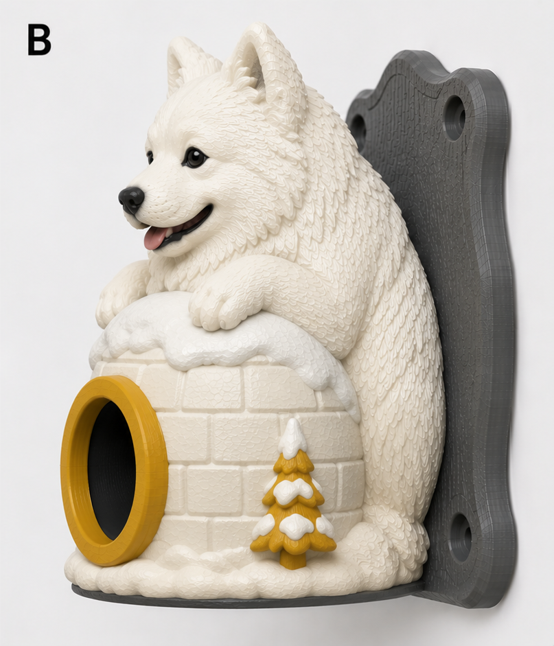 Samoyed EV Cable Holder – Igloo - Image 2
