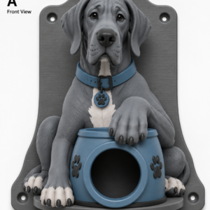 Great Dane EV Cable Holder – Dog Bowl