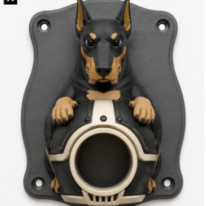 Doberman EV Cable Holder – Motorcycle Helmet