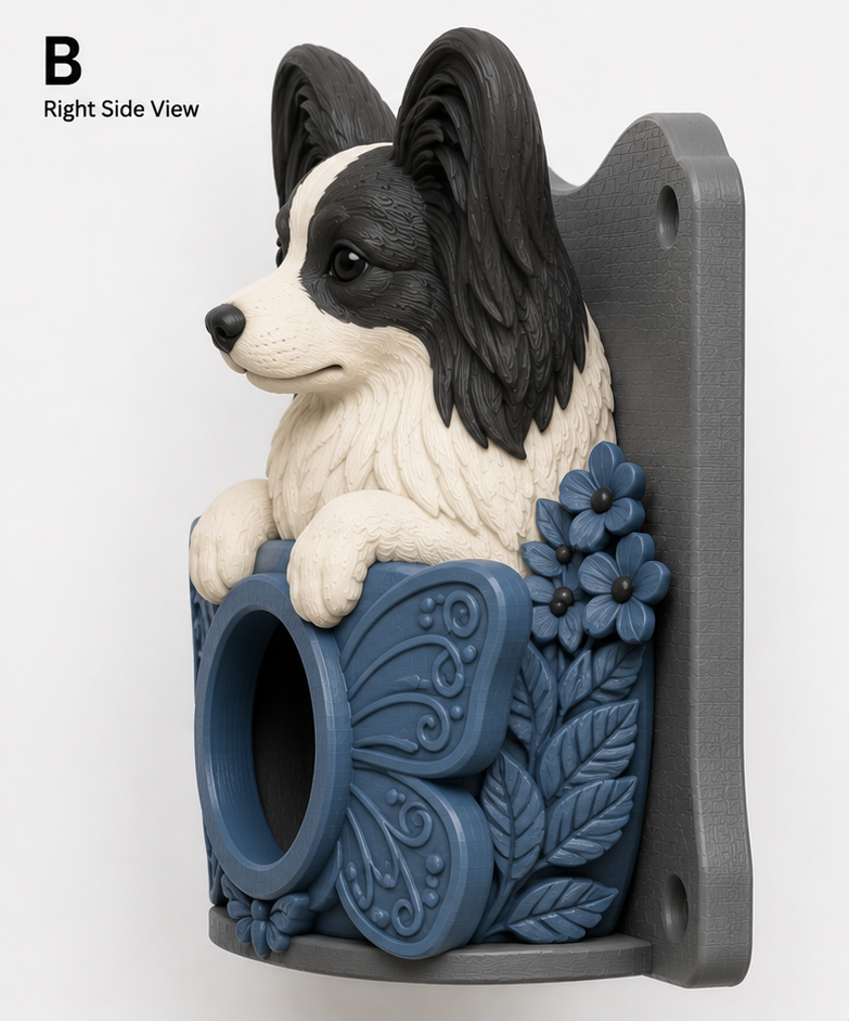 Papillon EV Cable Holder – Butterfly Planter - Image 2