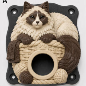 Ragdoll EV Cable Holder – Basket of Wool