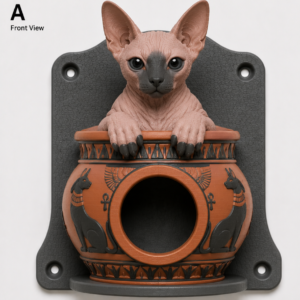 Sphynx EV Cable Holder – Egyptian Urn