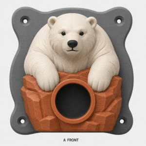 Polar bear EV Cable Holder