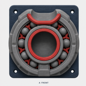 Ball Bearing Cutaway EV Cable Holder