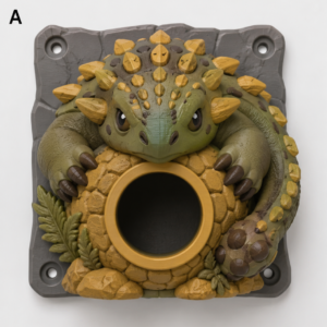 Ankylosaurus Defence EV Cable Holder