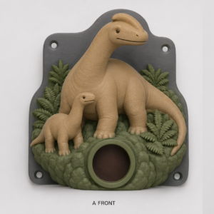 Diplodocus Valley EV Cable Holder