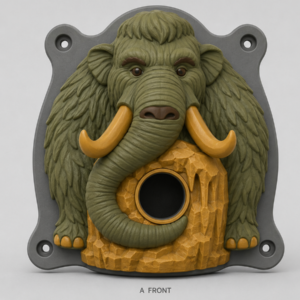Woolly Mammoth Ice Cave EV Cable Holder