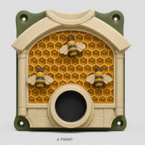 Observation hive with visible honeycomb EV Cable Holder