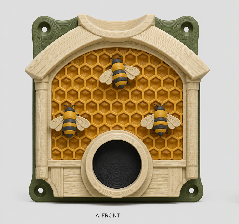 Observation hive with visible honeycomb EV Cable Holder