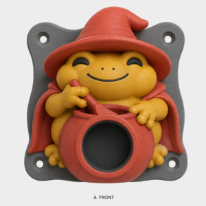 Original wizard frog mixing a potion EV Cable Holder